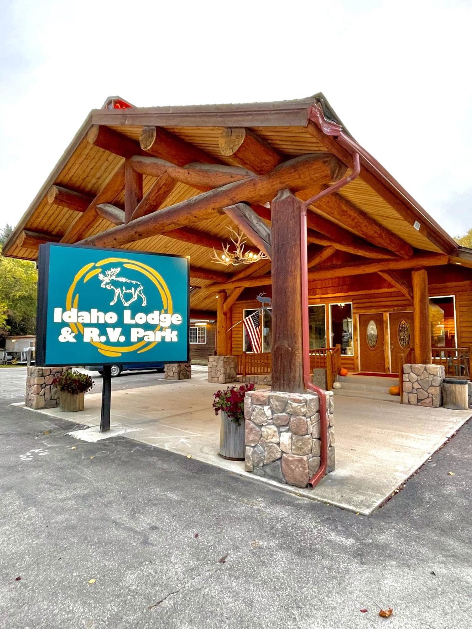 The Idaho Lodge & Rv Park Bonners Ferry Eksteriør billede